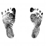newborn footprints